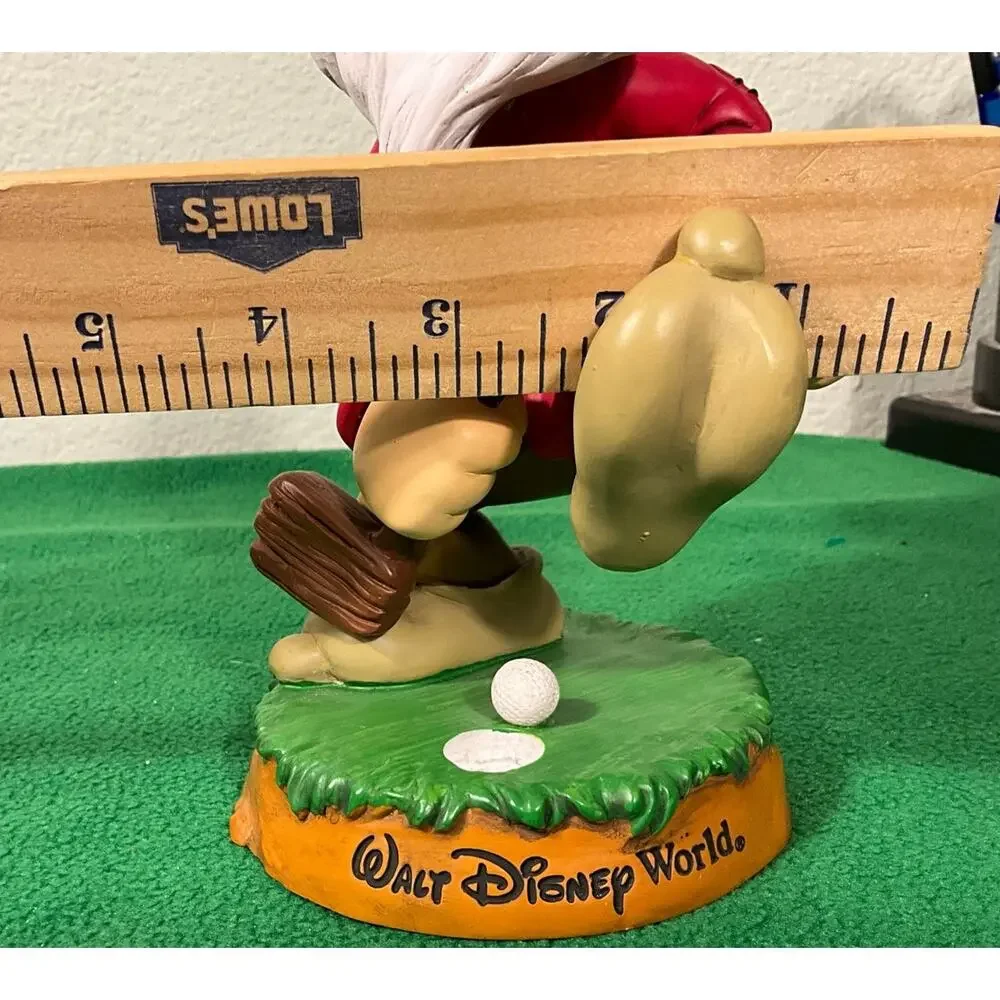 Walt Disney World Seven Dwarfs Grumpy Golfer Bobblehead 8